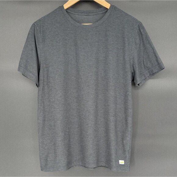 Vuori Other - Vuori Men's Strato Tech Tee M Charcoal Heather Moisture Wicking Activewear Gym